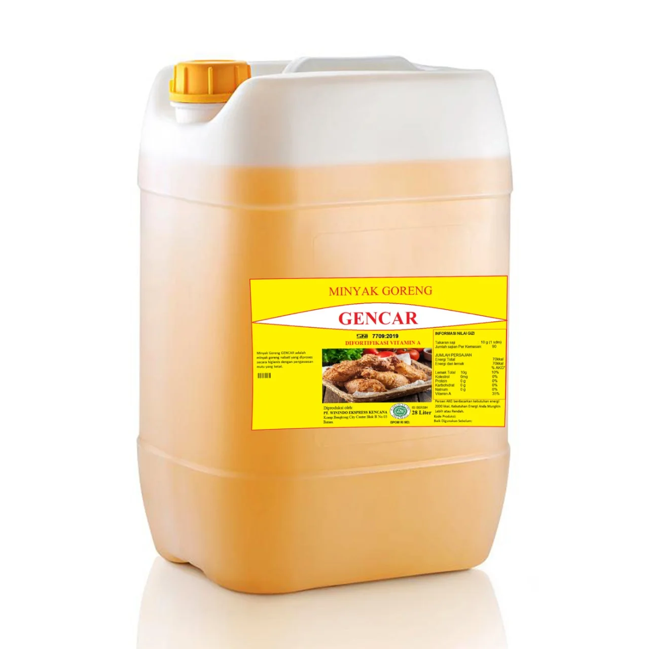 GENCAR Jerrycans Packaging